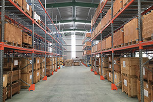 Industrial Floor in Warehouse