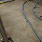 Brewery Floor Before Coating