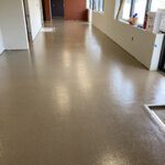 Epoxy floor pet hospital lobby SM