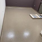 epoxy floor with cove animal hospital golden CO sm