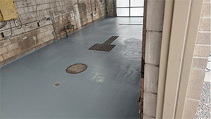 top coat urethane cement in a car wash in aurora, co