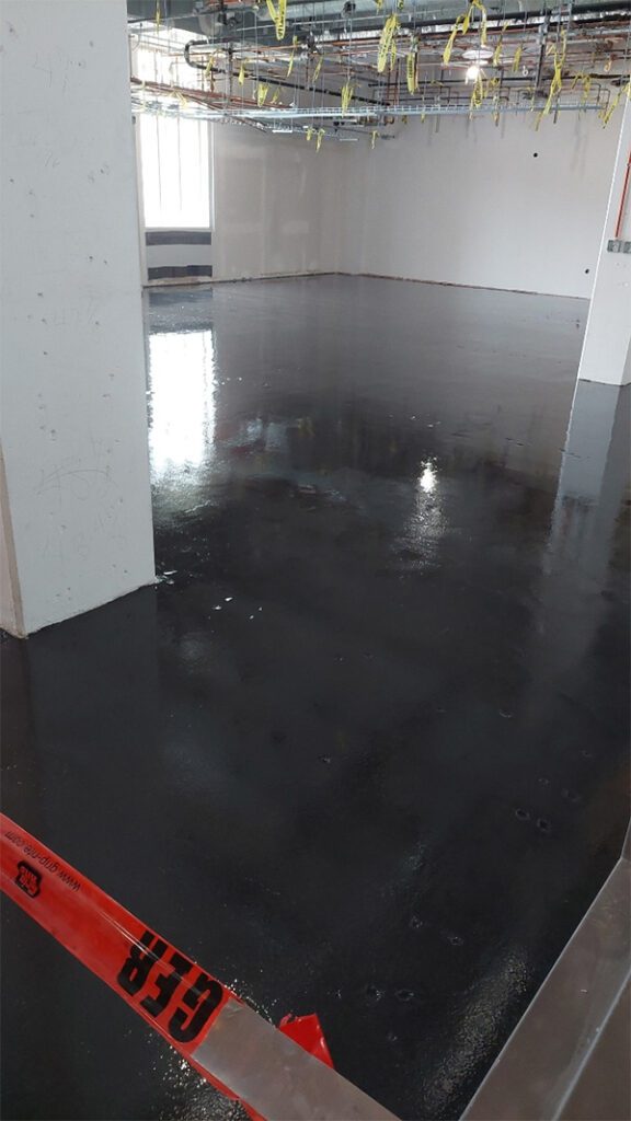 Ardex MC Rapid installed on commercial floor