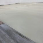 ESD Epoxy urethane cement base installed