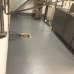 Urethane Cement Kitchen Floor and Cove
