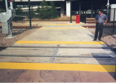treads installed at Denver Lightrail stations