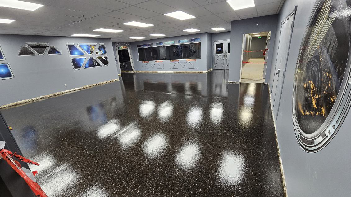 Epoxy Flake Floor