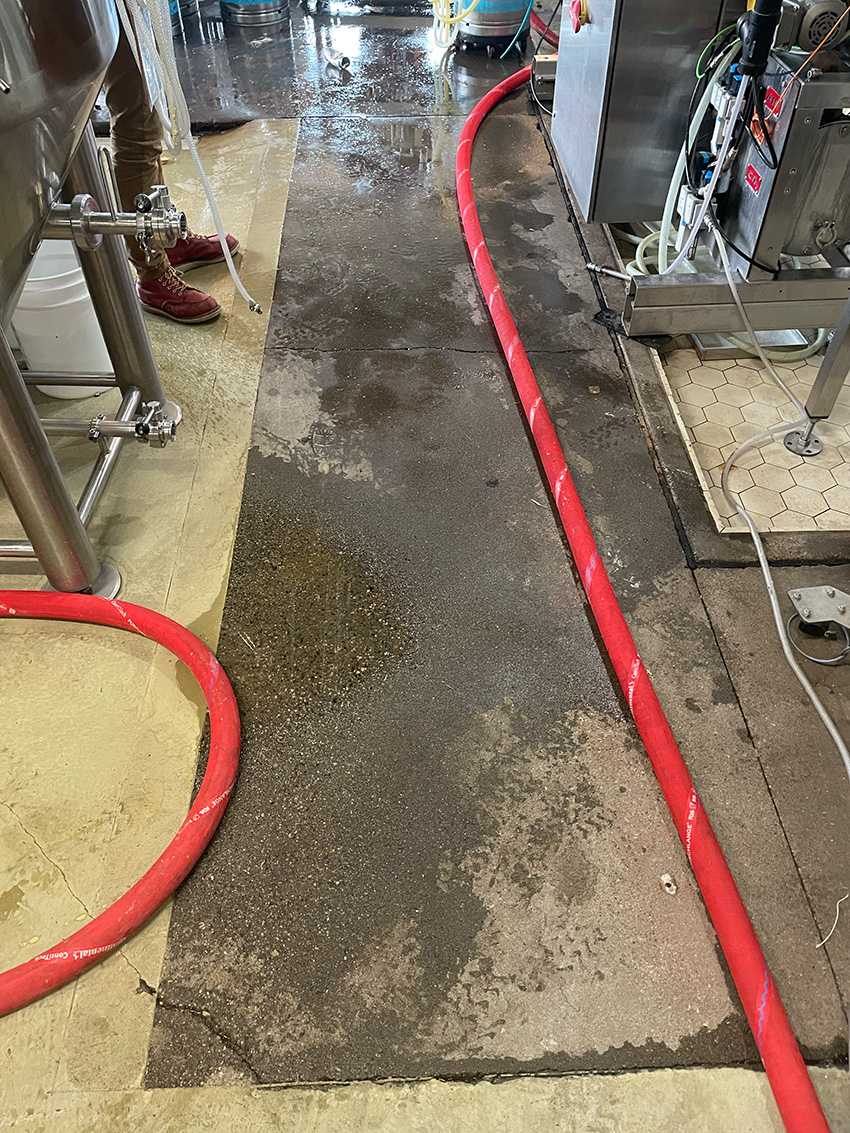 Polished concrete floor in Denver CO