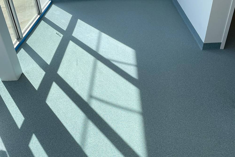 Installing an epoxy floor in Denver, CO