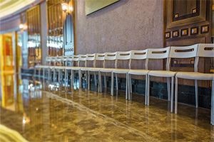 Epoxy flooring in hospital