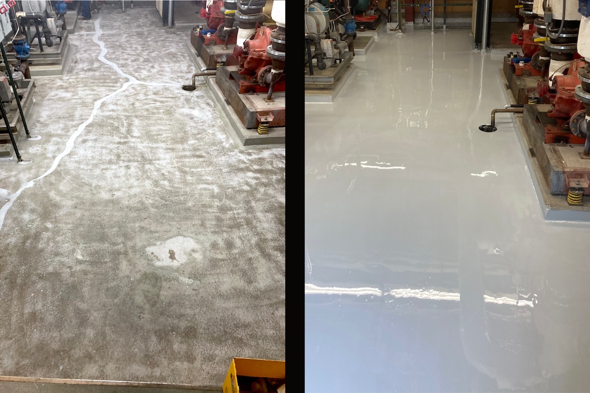 concrete surface grinding