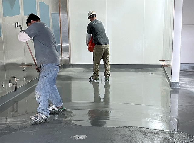 Epoxy Flake Floor