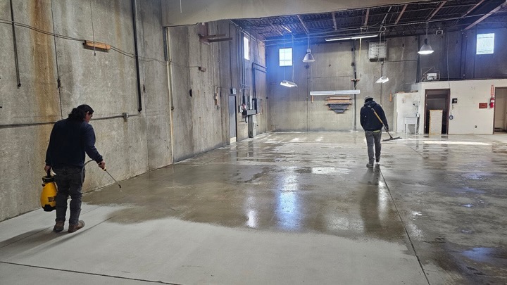 concrete surface grinding
