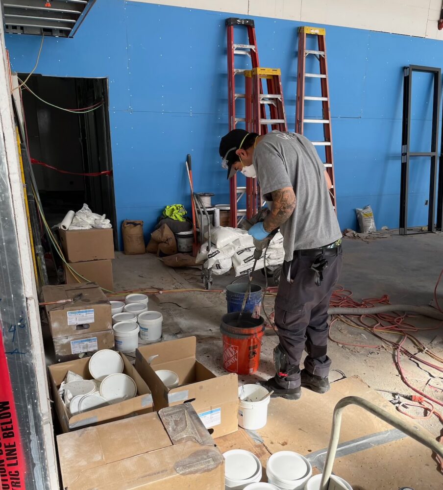 concrete surface grinding